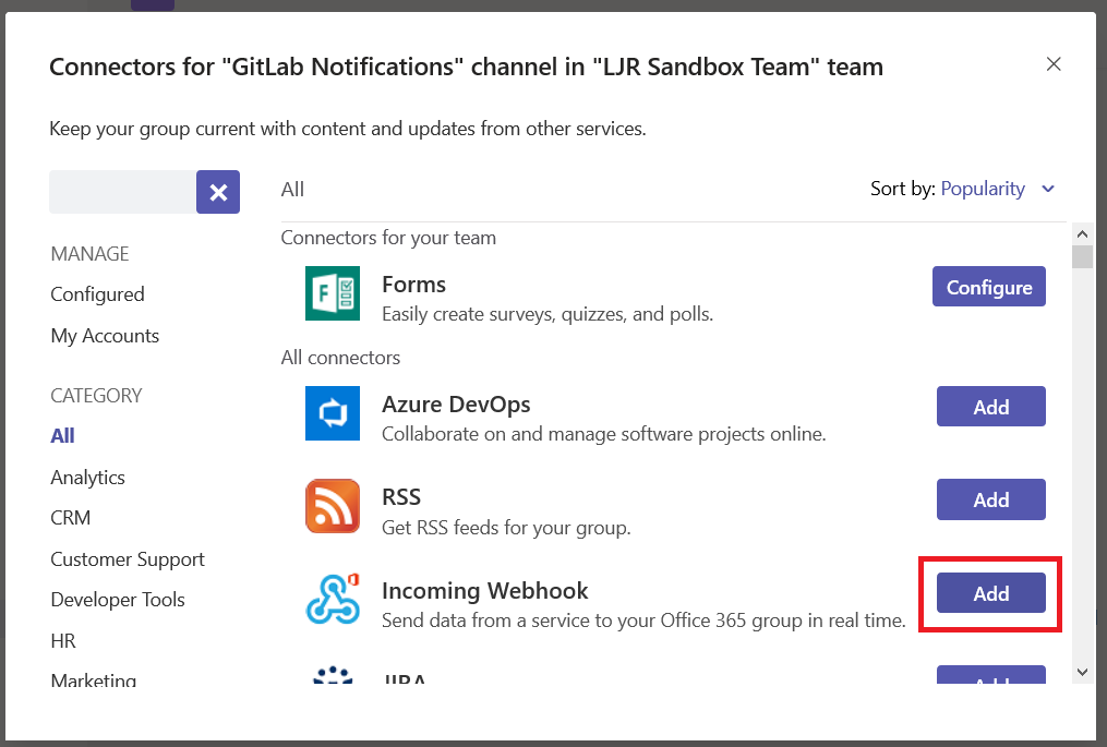 Did You Know You Can Push GitLab Notifications To Microsoft Teams 