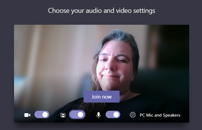 Did you know … you can blur the background when joining Microsoft Teams  video meetings? – Lisa's Home Page