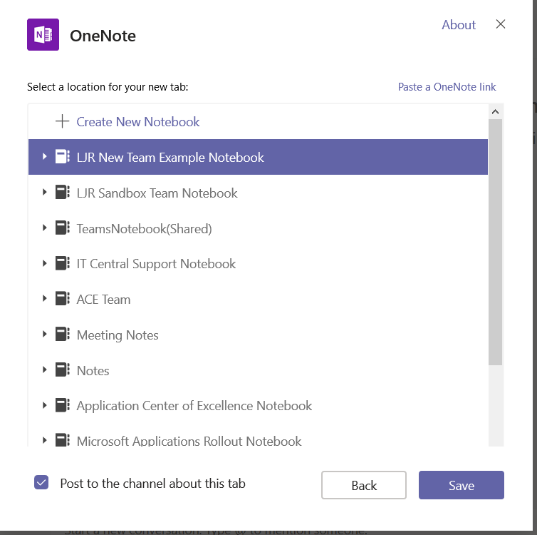 Microsoft Teams And Onenote